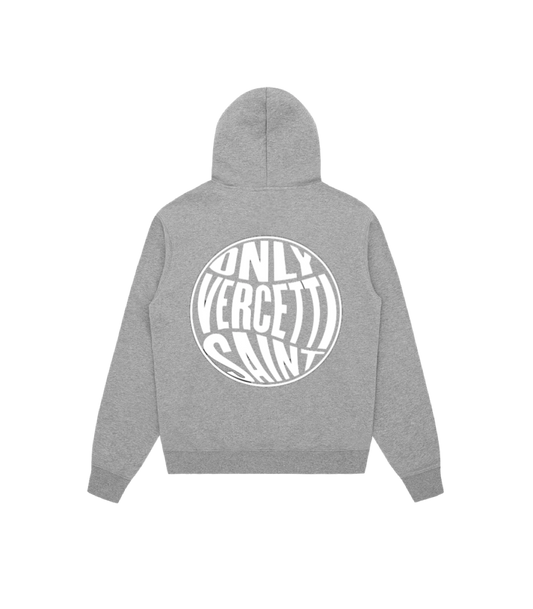 QUADSTAR HOODIE GREY