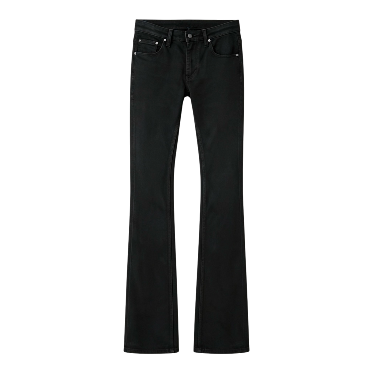 SEIJIN SKINNY BOOTCUT DENIM JEANS BLACK