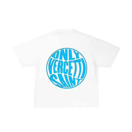 QUADSTAR PRINT T-SHIRT BLUE