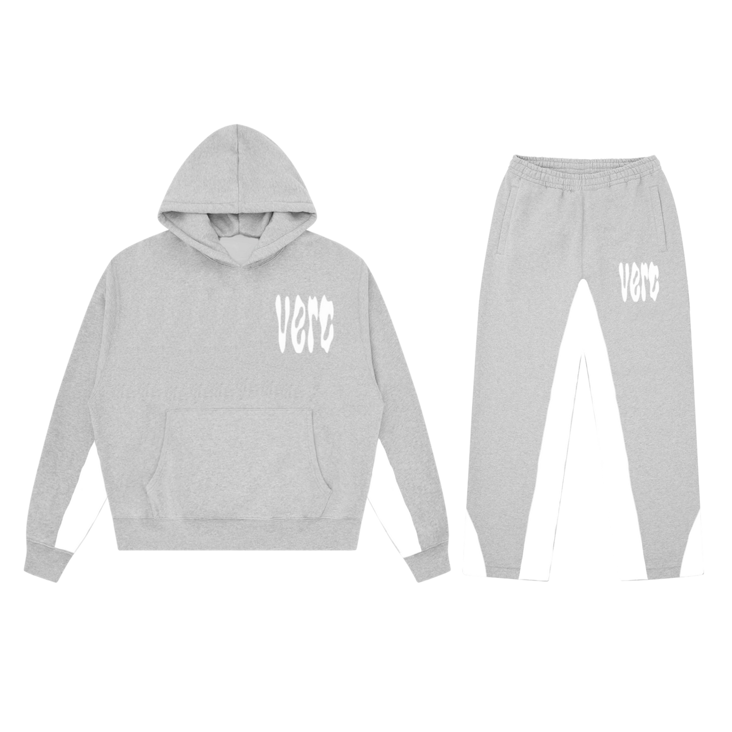 VERC SPLOSH PUFF TRACKSUIT GREY/WHITE