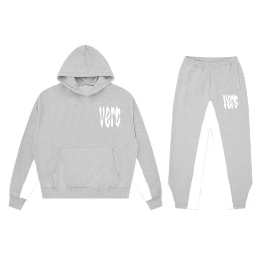 VERC SPLOSH PUFF TRACKSUIT GREY/WHITE