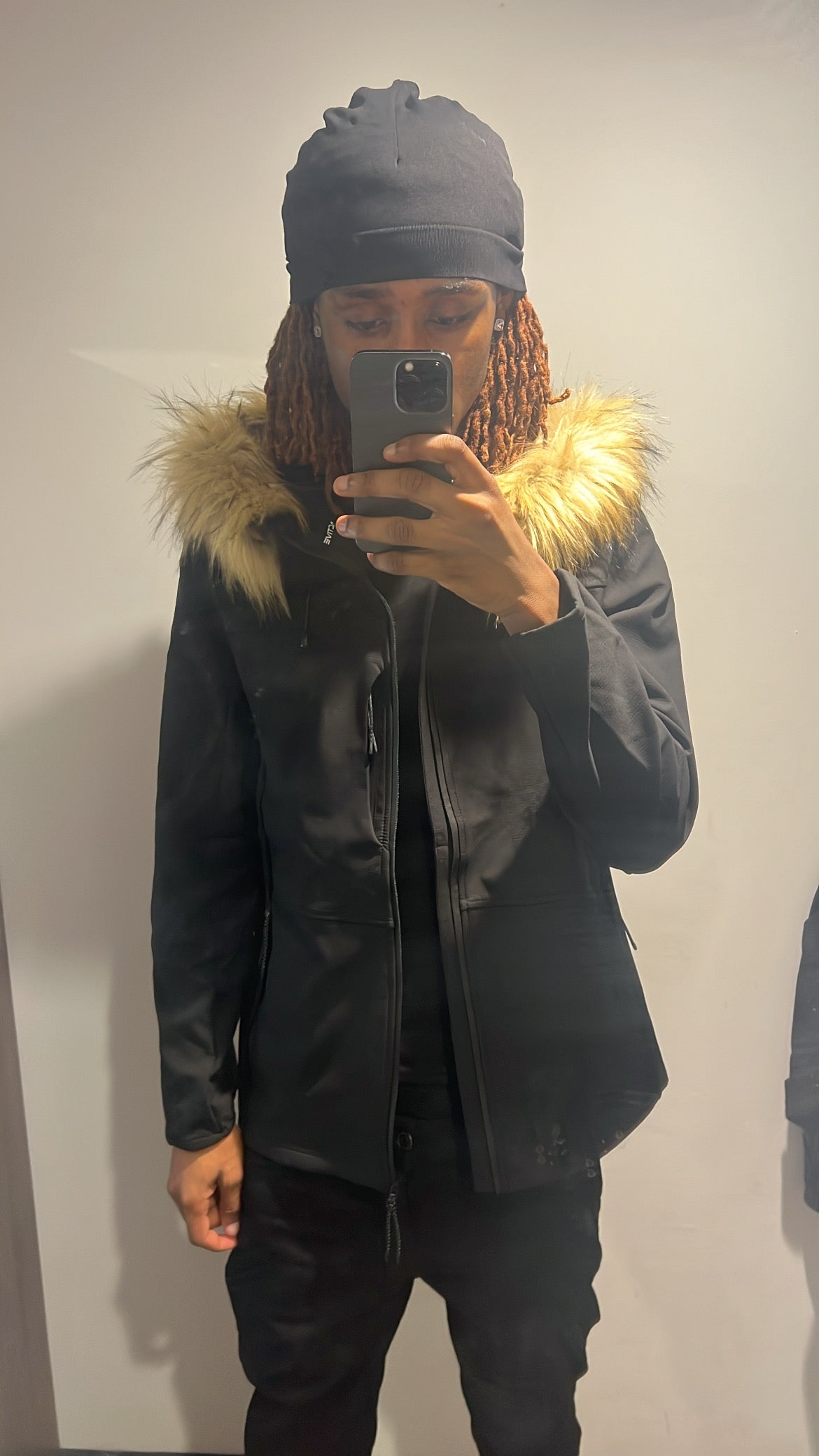 LOS VERC FAUX FUR SOFTSHELL JACKET