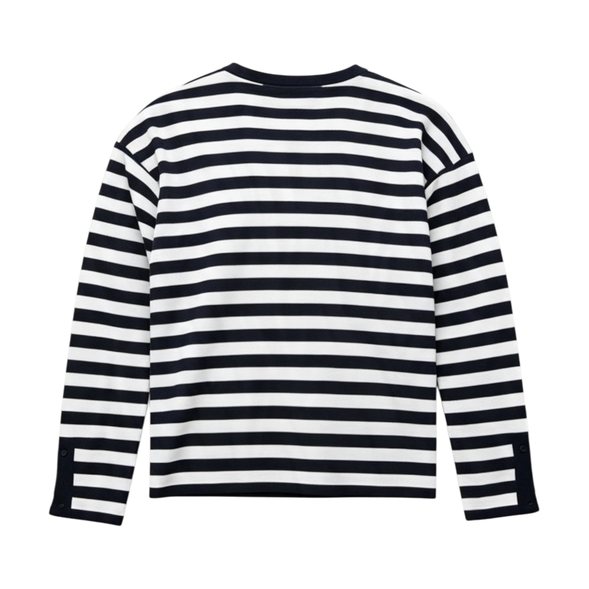 SEIJIN STRIPED LONG SLEEVE HENLEY