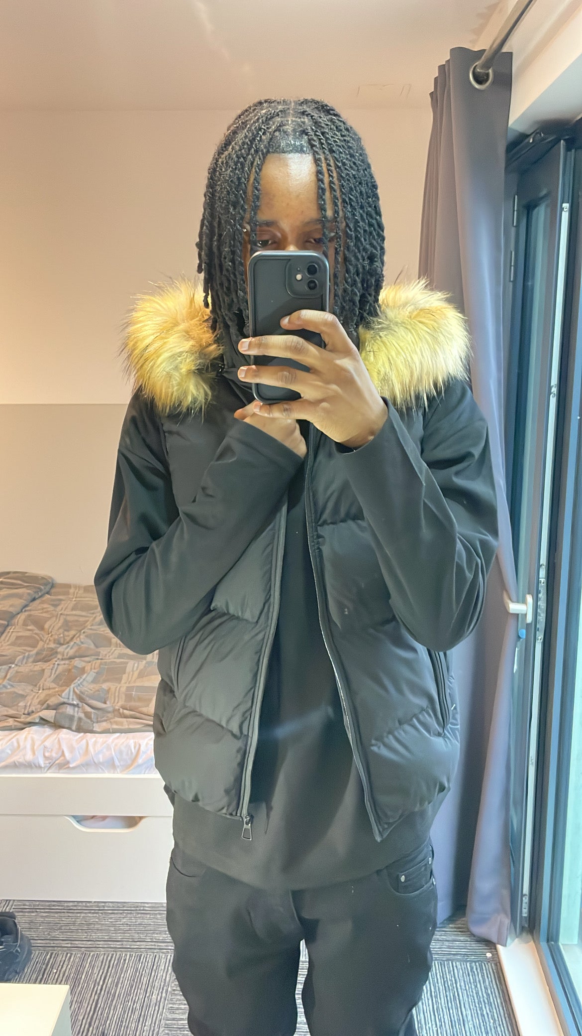 LOS VERC FAUX FUR PUFFER GILET
