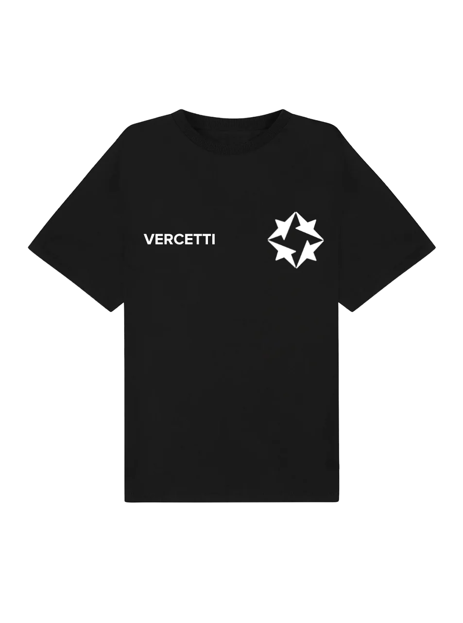 QUADSTAR PRINT T-SHIRT BLACK