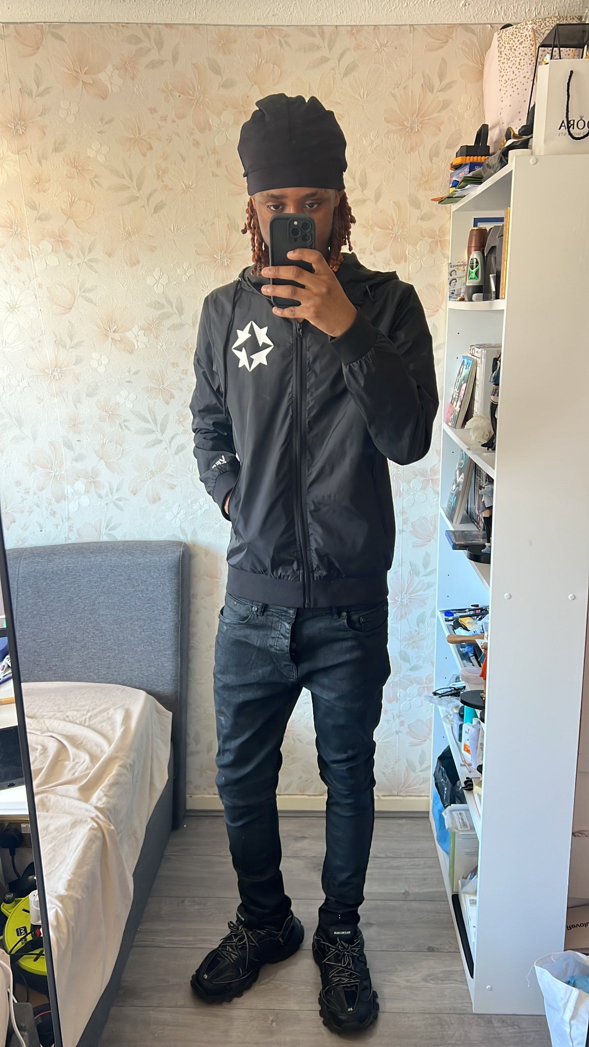 QUADSTAR WINDBREAKER BLACK
