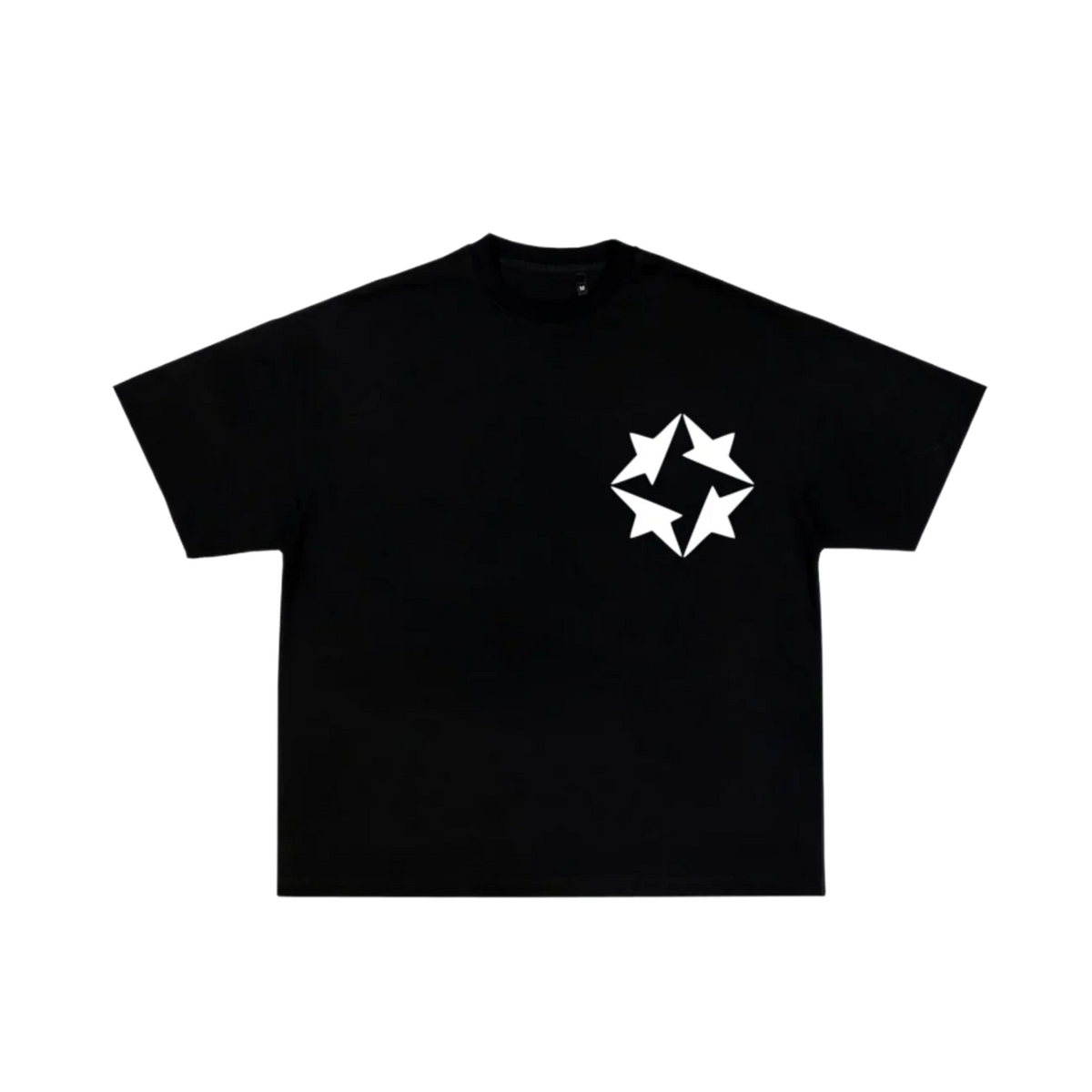 QUADSTAR V2 PRINT T-SHIRT BLACK
