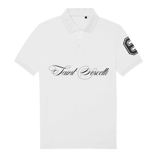 SAINT VERCETTI ‘6 POLO SHIRT WHITE