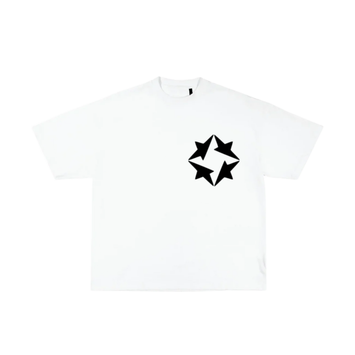 QUADSTAR V2 PRINT T-SHIRT WHITE