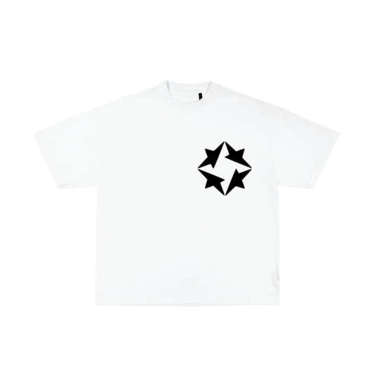 QUADSTAR V2 PRINT T-SHIRT WHITE