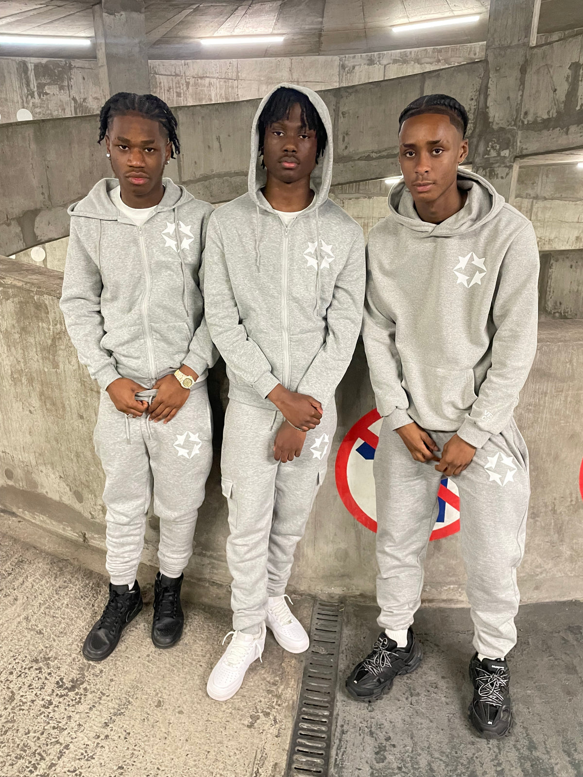 QUADSTAR TRACKSUIT GREY