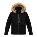 LOS VERC FAUX FUR SOFTSHELL JACKET