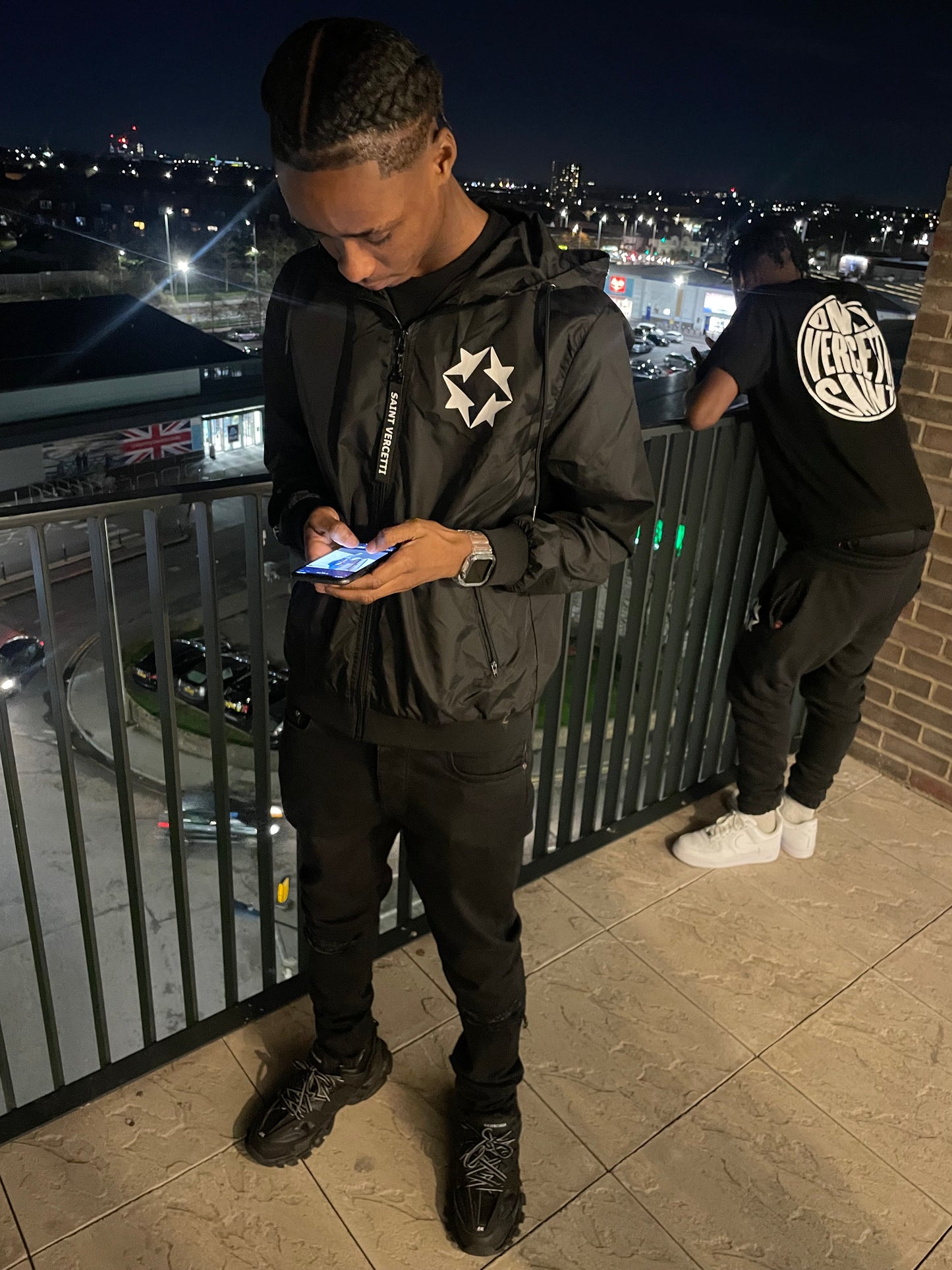 QUADSTAR WINDBREAKER BLACK