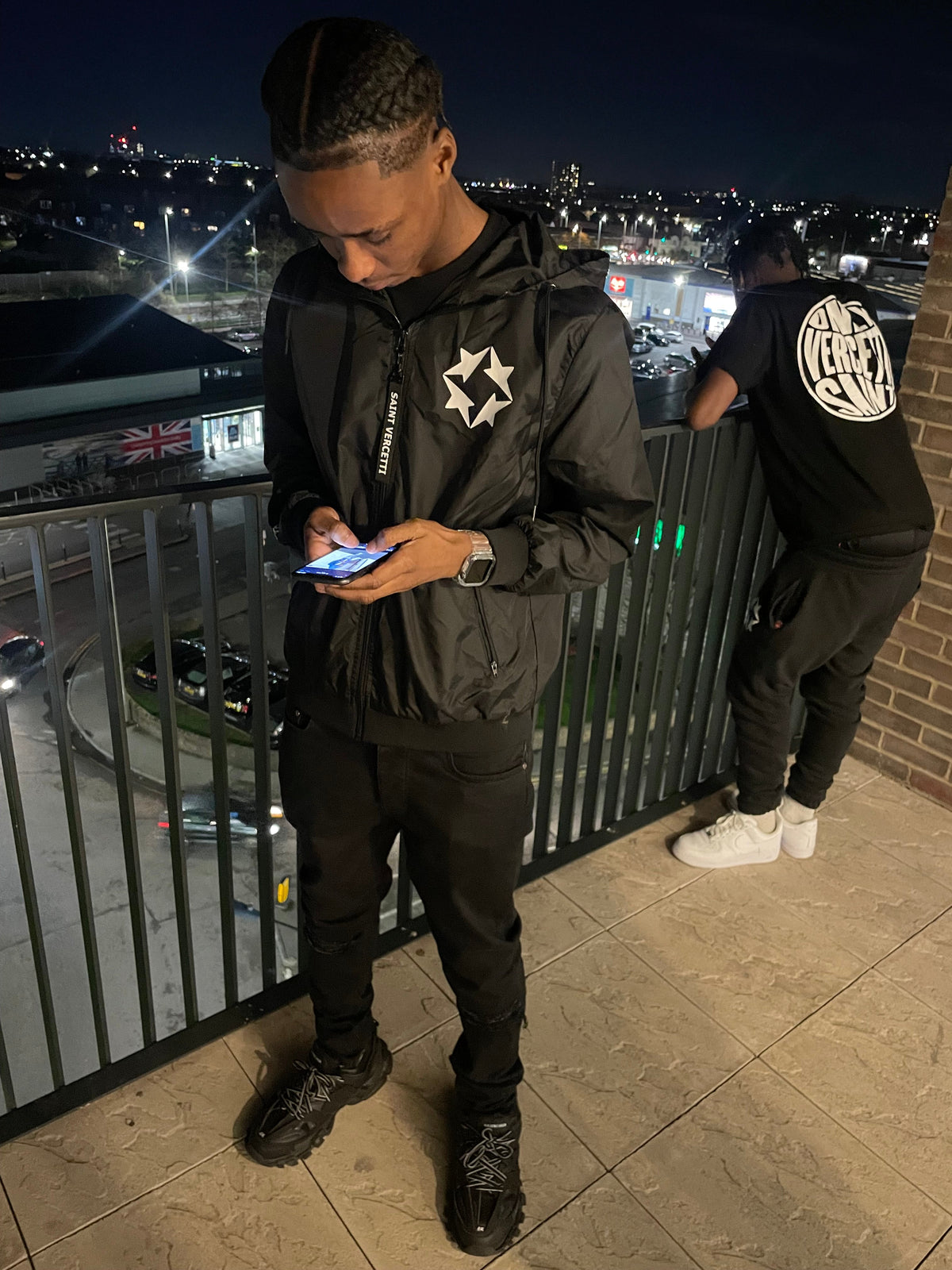 QUADSTAR WINDBREAKER BLACK