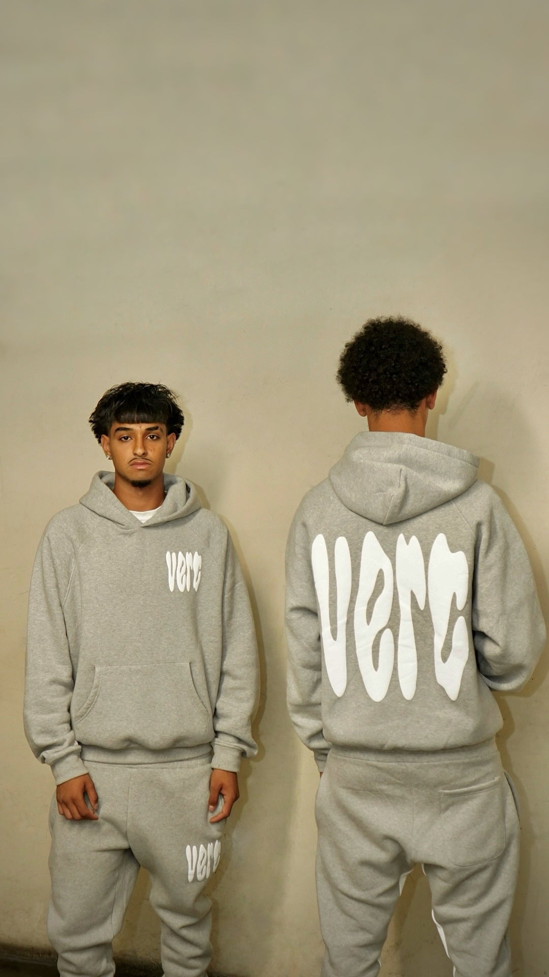 VERC SPLOSH PUFF TRACKSUIT GREY