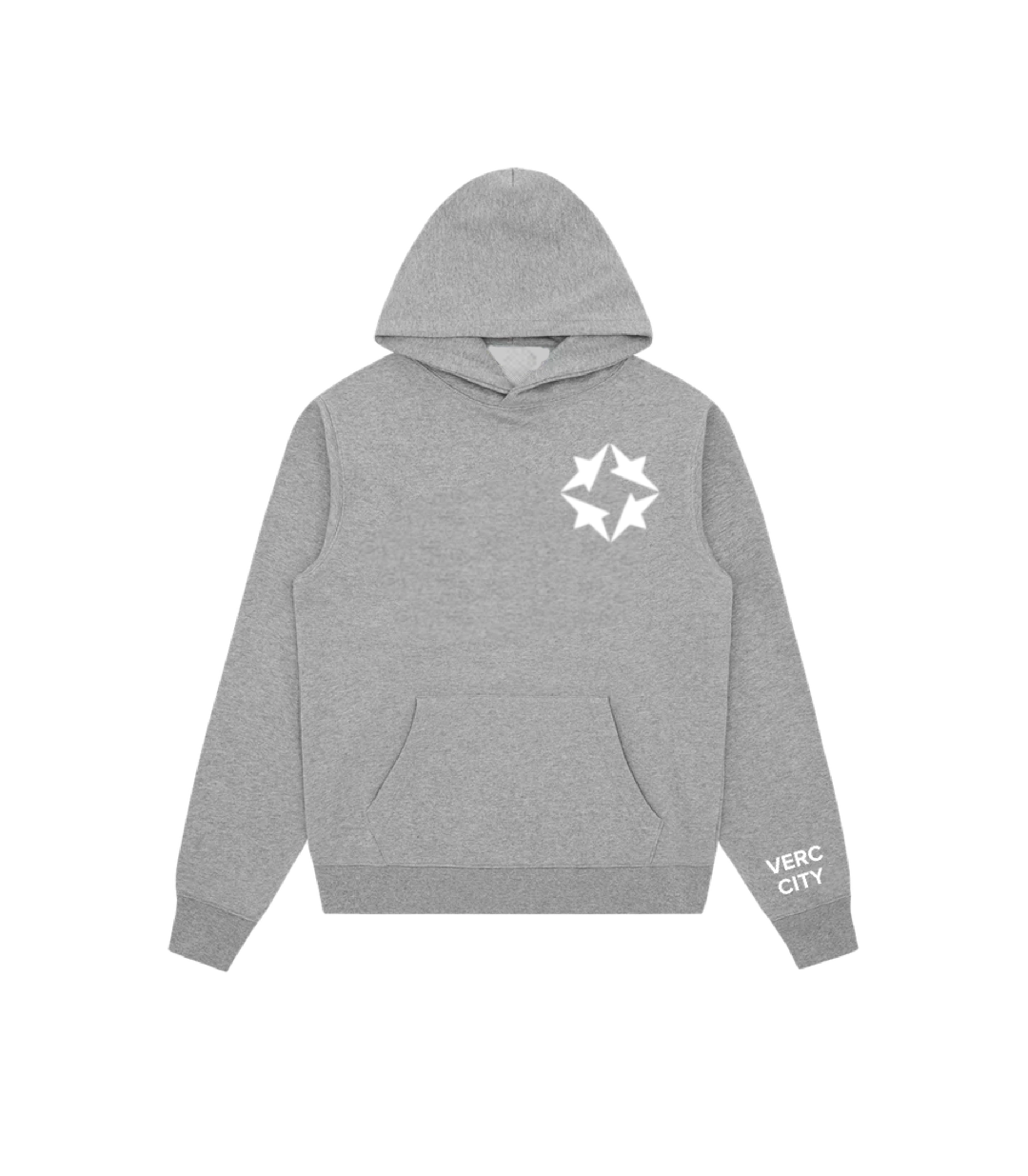 QUADSTAR HOODIE GREY