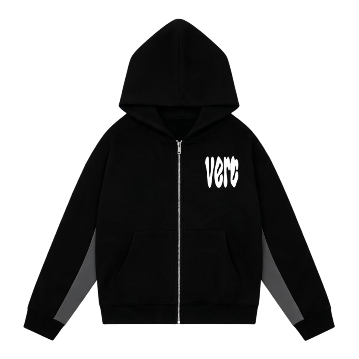 VERC SPLOSH PUFF SIGNATURE ZIP TRACKSUIT BLACK/GREY