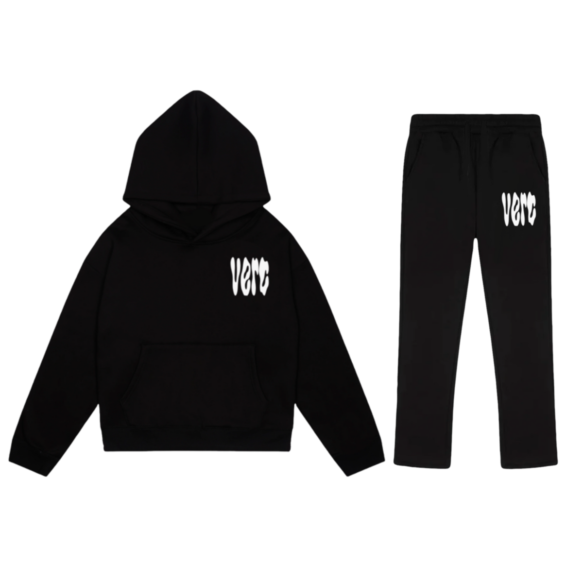 VERC SPLOSH PUFF TRACKSUIT BLACK