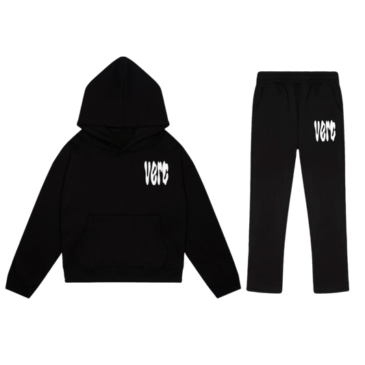 VERC SPLOSH PUFF TRACKSUIT BLACK