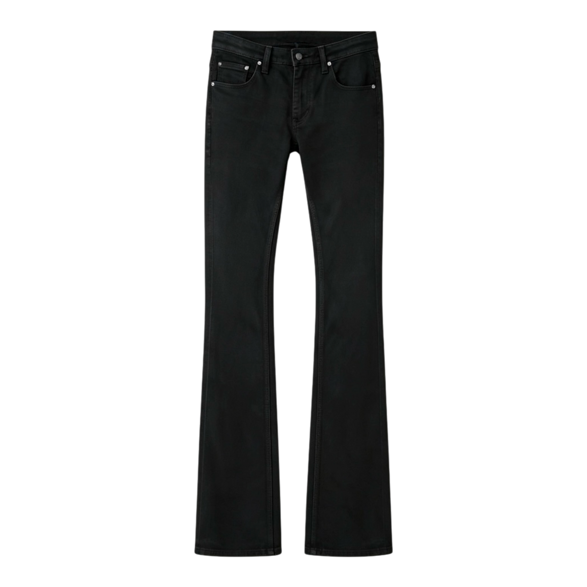 NAMEOFVERCETTI BOOTCUT DENIM JEANS BLACK