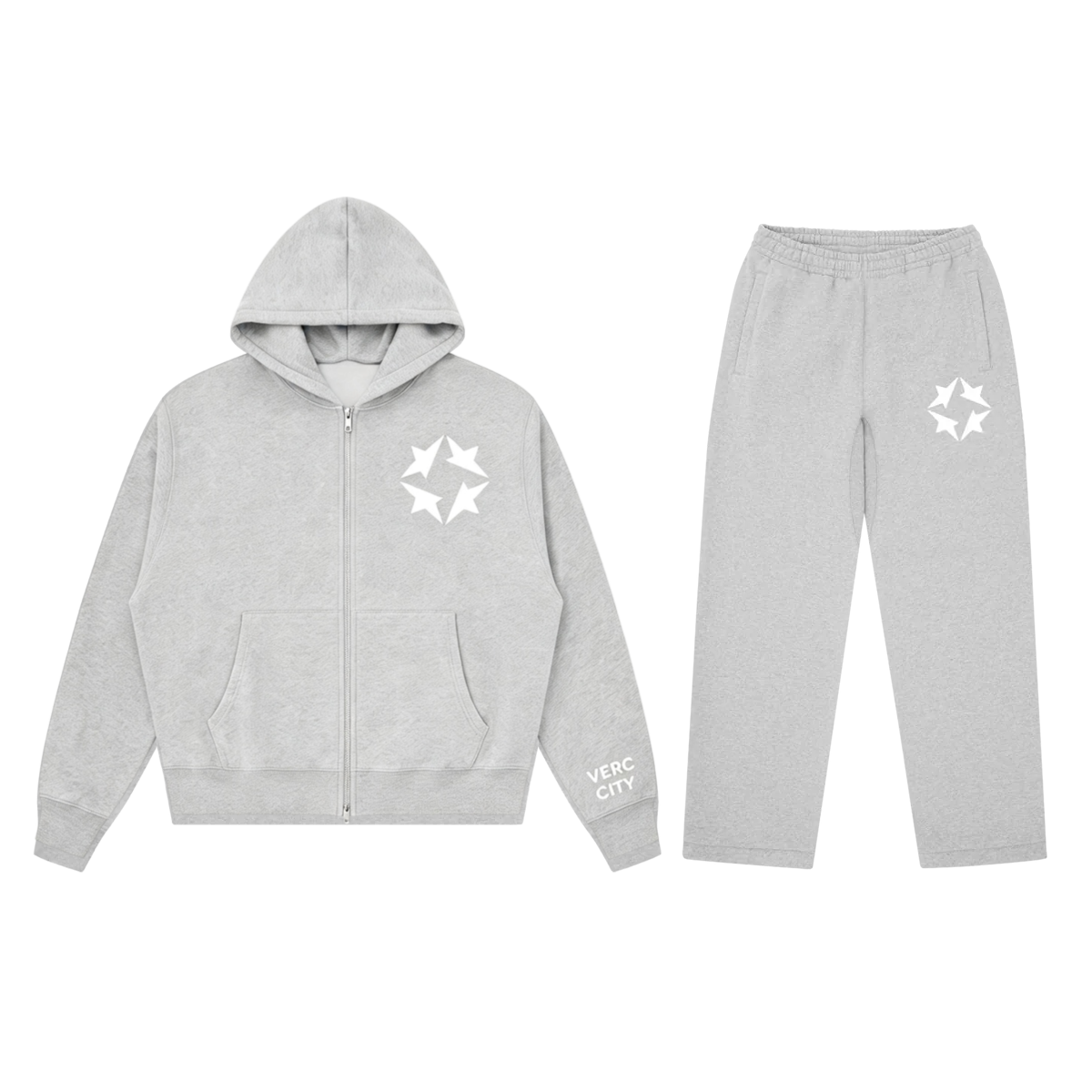 QUADSTAR SIGNATURE ZIP TRACKSUIT GREY