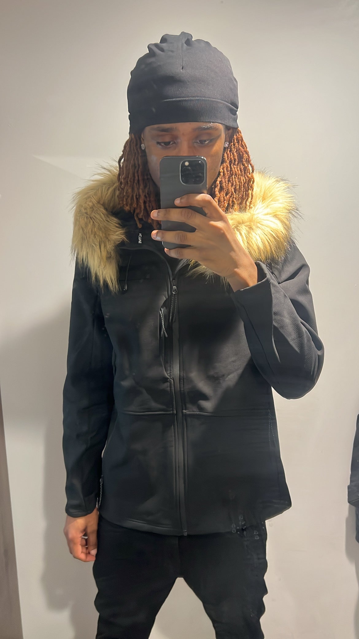 LOS VERC FAUX FUR SOFTSHELL JACKET