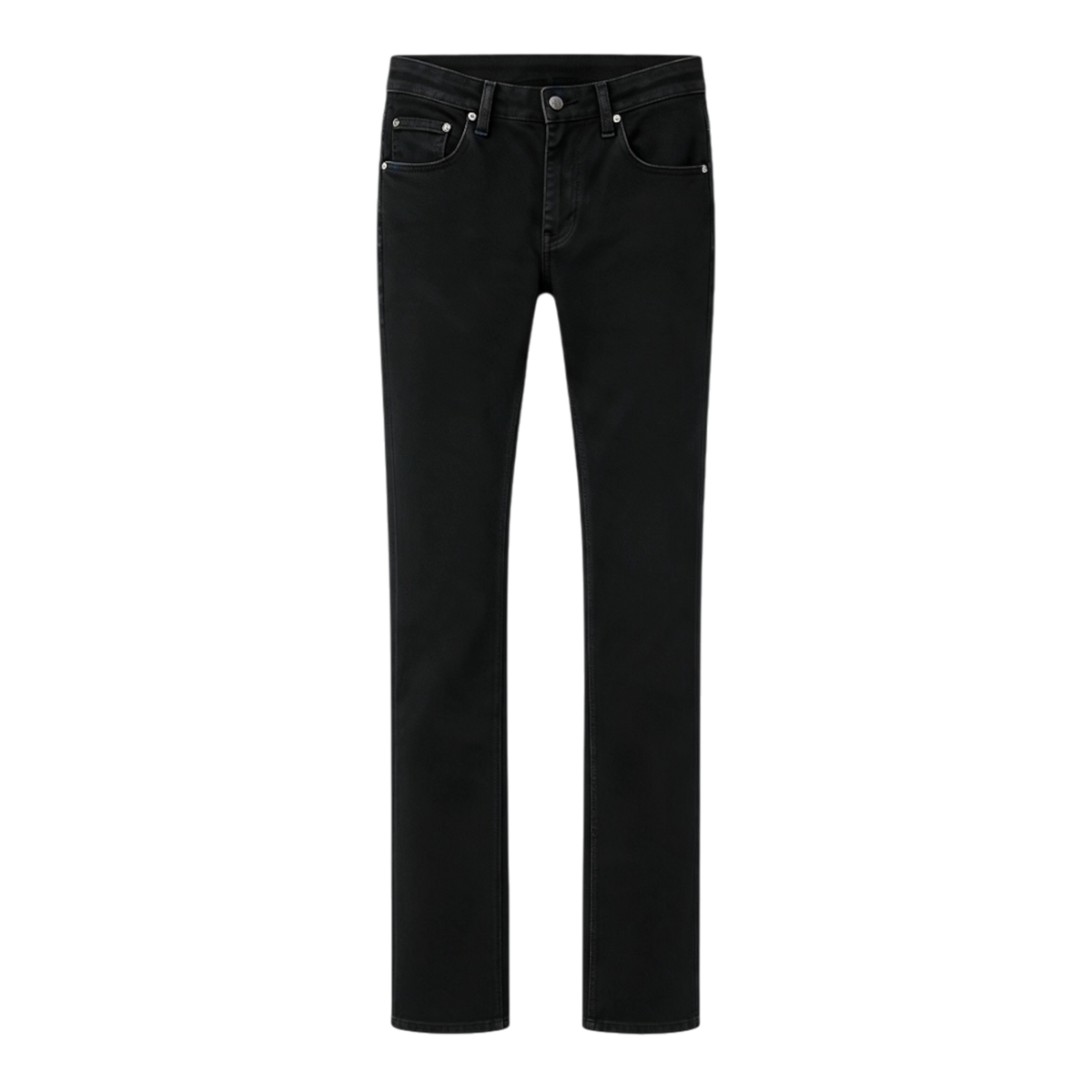 NAMEOFVERCETTI SKINNY DENIM BLACK