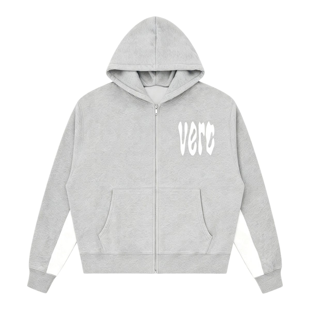 VERC SPLOSH PUFF SIGNATURE ZIP TRACKSUIT GREY/WHITE
