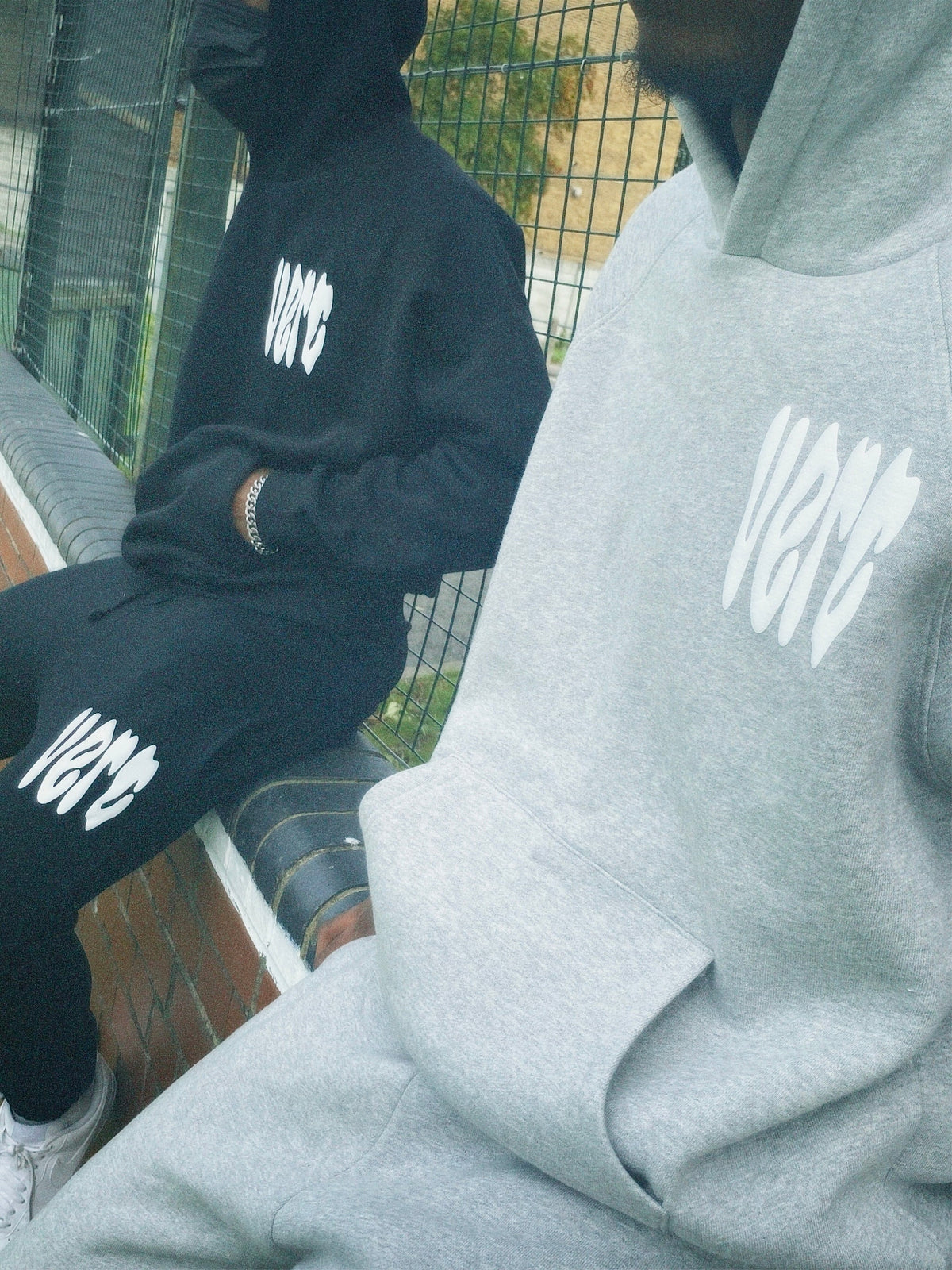 VERC SPLOSH PUFF TRACKSUIT BLACK
