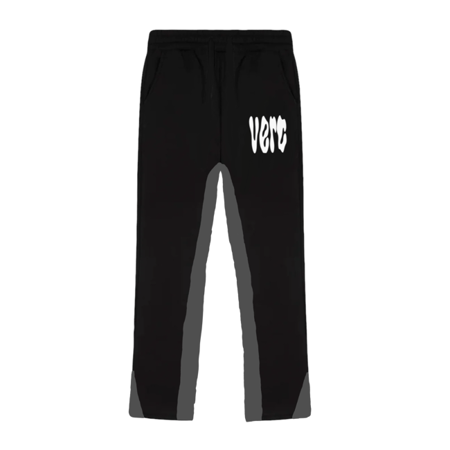 VERC SPLOSH PUFF SWEATPANTS BLACK