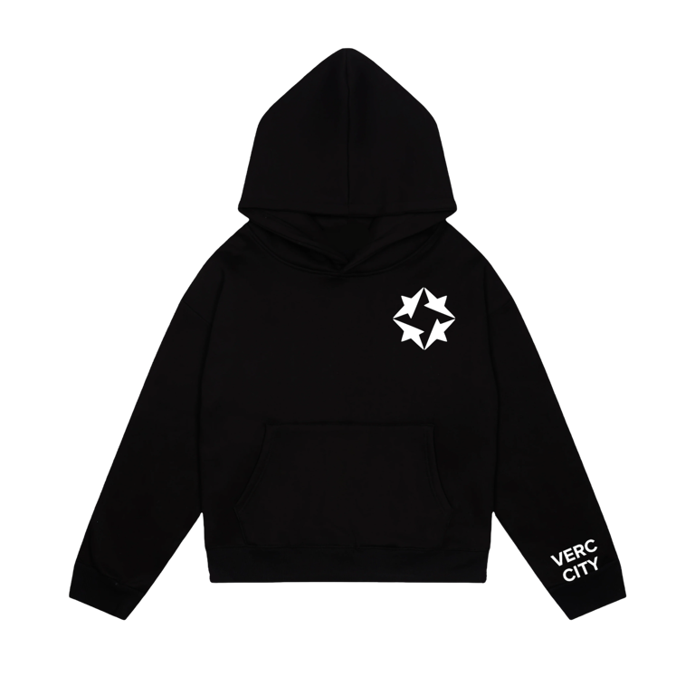 QUADSTAR HOODIE BLACK