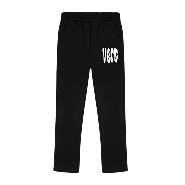 VERC SPLOSH PUFF FLARE JOGGERS BLACK