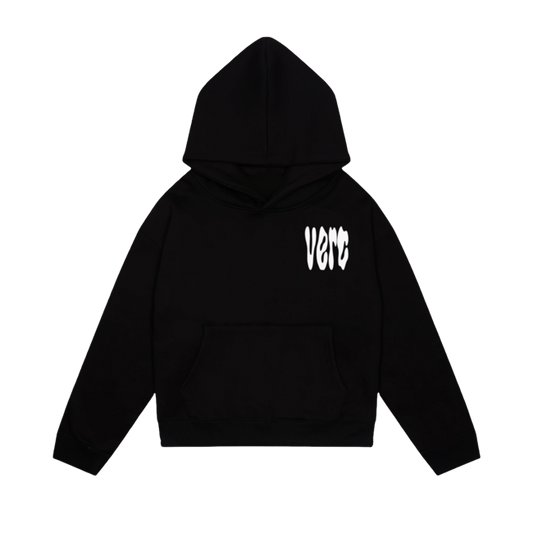 VERC SPLOSH PUFF HOODIE BLACK